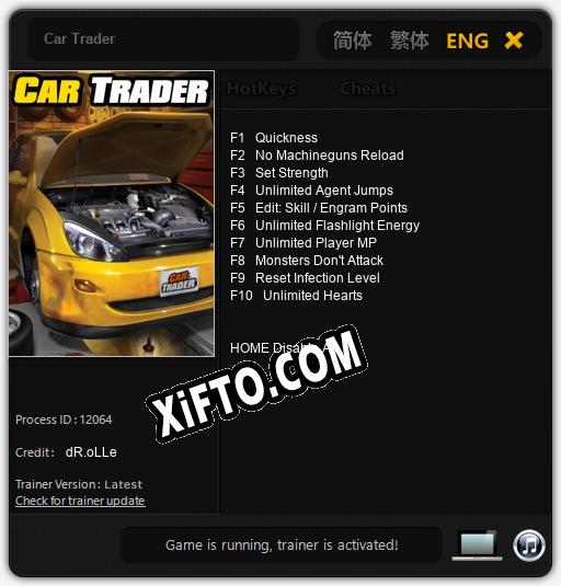 Car Trader: Трейнер +10 [v1.5]