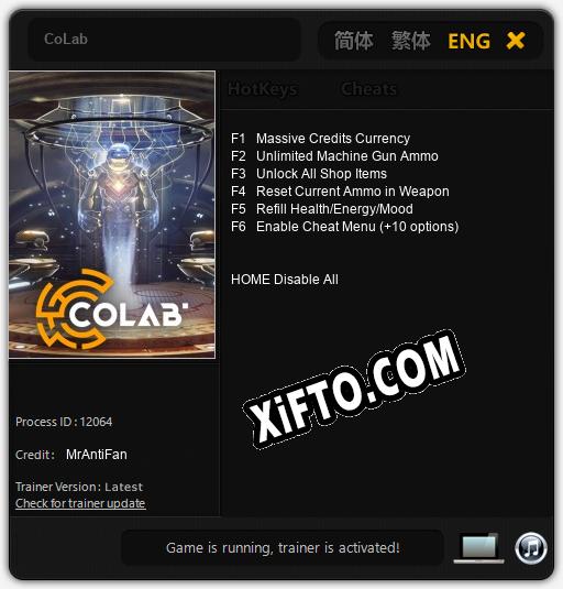 CoLab: ТРЕЙНЕР И ЧИТЫ (V1.0.40)