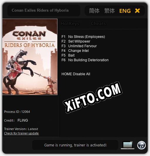 Conan Exiles Riders of Hyboria: Читы, Трейнер +6 [FLiNG]