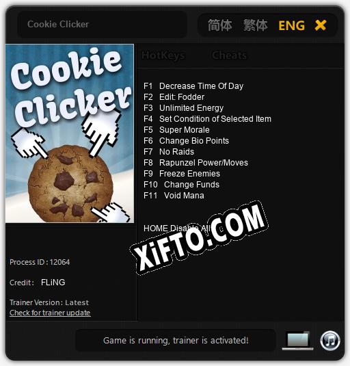 Cookie Clicker: ТРЕЙНЕР И ЧИТЫ (V1.0.59)