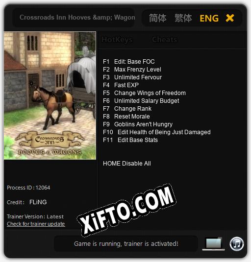 Трейнер для Crossroads Inn Hooves & Wagons [v1.0.2]