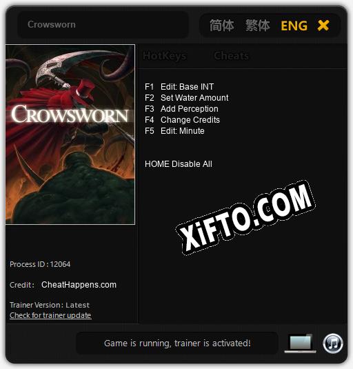 Crowsworn: Читы, Трейнер +5 [CheatHappens.com]