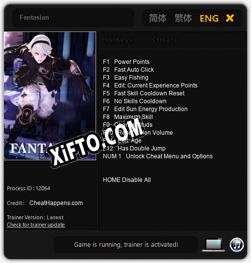 Fantasian: ТРЕЙНЕР И ЧИТЫ (V1.0.43)