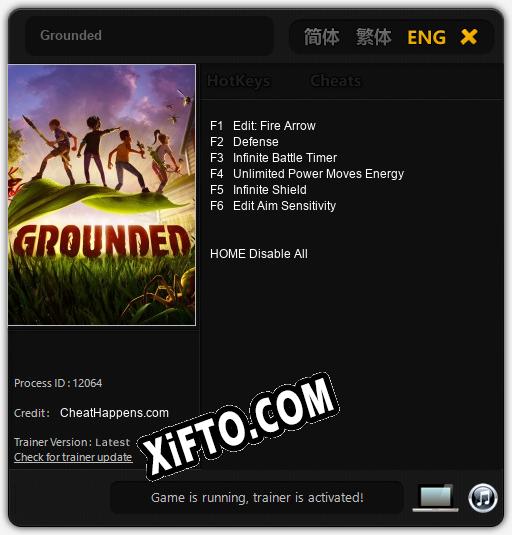 Grounded: Трейнер +6 [v1.6]