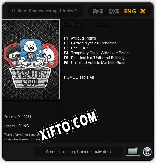 Guild of Dungeoneering: Pirates Cove: ТРЕЙНЕР И ЧИТЫ (V1.0.98)