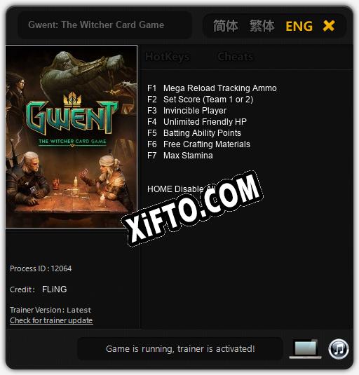 Gwent: The Witcher Card Game: Читы, Трейнер +7 [FLiNG]
