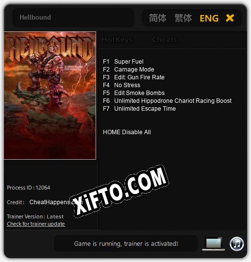 Hellbound: Трейнер +7 [v1.4]
