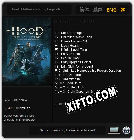 Hood: Outlaws & Legends: Трейнер +15 [v1.9]