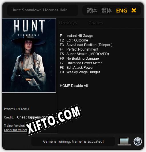 Hunt: Showdown Lloronas Heir: Трейнер +9 [v1.7]