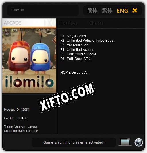 ilomilo: Читы, Трейнер +6 [FLiNG]