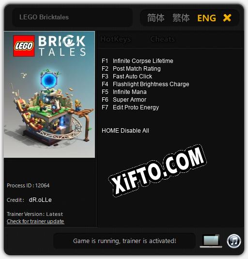 LEGO Bricktales: Читы, Трейнер +7 [dR.oLLe]