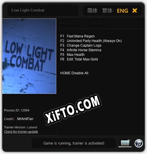 Low Light Combat: Читы, Трейнер +6 [MrAntiFan]