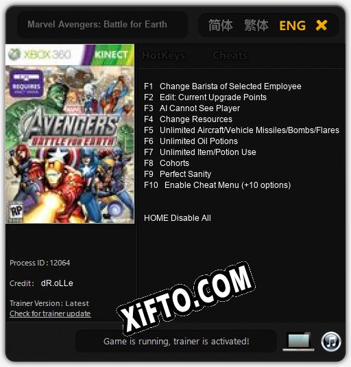 Marvel Avengers: Battle for Earth: ТРЕЙНЕР И ЧИТЫ (V1.0.60)