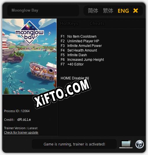 Moonglow Bay: Трейнер +7 [v1.3]