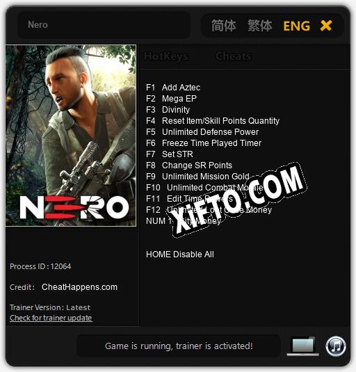 Nero: Трейнер +13 [v1.8]