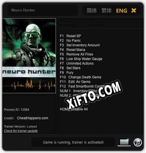 Neuro Hunter: ТРЕЙНЕР И ЧИТЫ (V1.0.21)