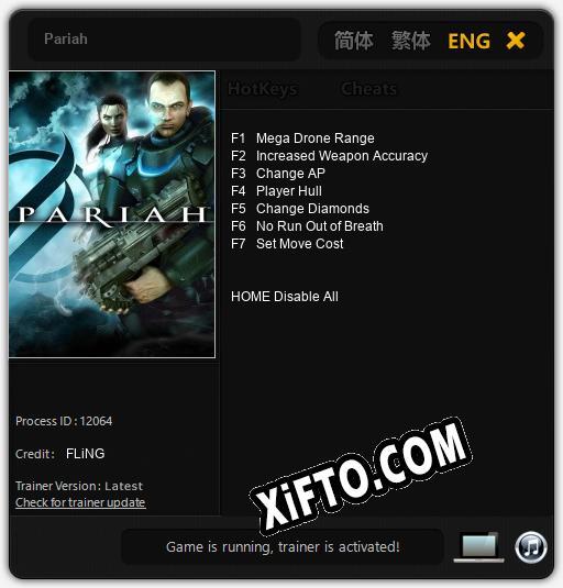 Pariah: Трейнер +7 [v1.4]