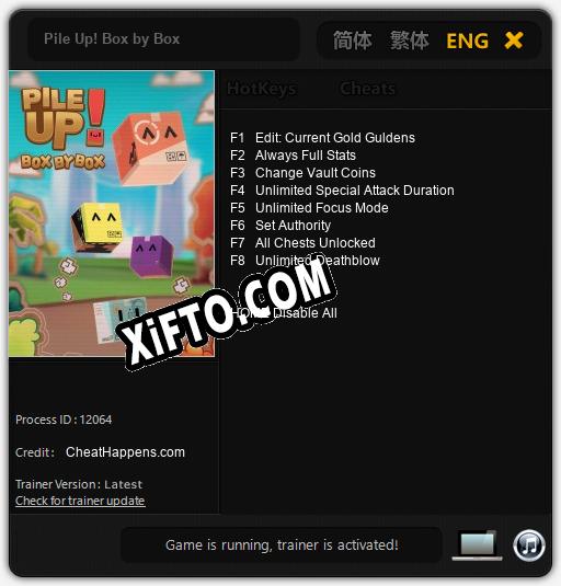 Pile Up! Box by Box: ТРЕЙНЕР И ЧИТЫ (V1.0.38)