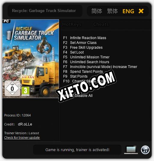 Recycle: Garbage Truck Simulator: ТРЕЙНЕР И ЧИТЫ (V1.0.48)