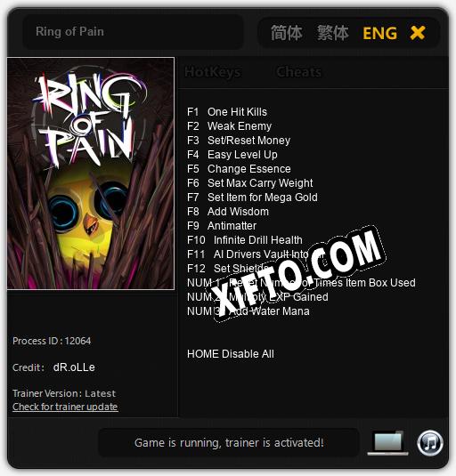 Ring of Pain: ТРЕЙНЕР И ЧИТЫ (V1.0.97)