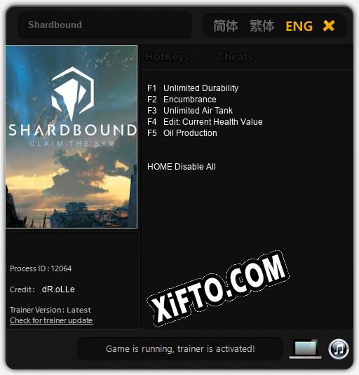 Shardbound: ТРЕЙНЕР И ЧИТЫ (V1.0.81)