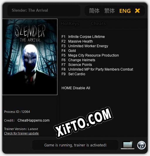 Slender: The Arrival: Читы, Трейнер +9 [CheatHappens.com]