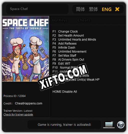 Space Chef: Читы, Трейнер +13 [CheatHappens.com]