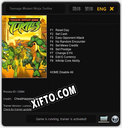 Teenage Mutant Ninja Turtles: ТРЕЙНЕР И ЧИТЫ (V1.0.64)