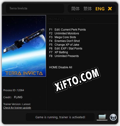 Terra Invicta: Читы, Трейнер +8 [FLiNG]