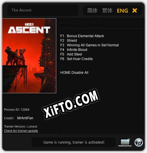 The Ascent: Читы, Трейнер +6 [MrAntiFan]