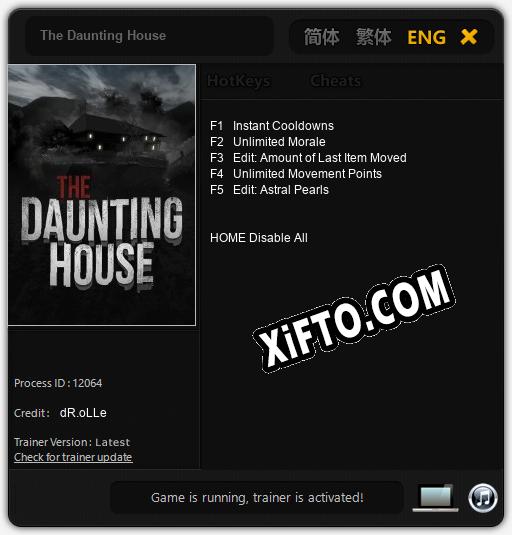 The Daunting House: Трейнер +5 [v1.8]