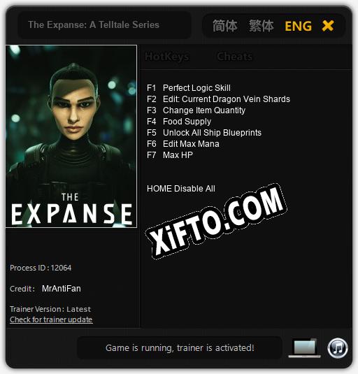 The Expanse: A Telltale Series: ТРЕЙНЕР И ЧИТЫ (V1.0.47)
