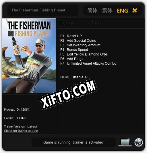 Трейнер для The Fisherman Fishing Planet [v1.0.3]