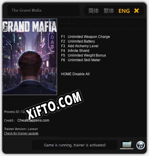 The Grand Mafia: Трейнер +6 [v1.9]