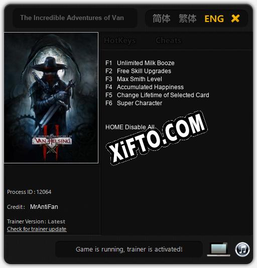 The Incredible Adventures of Van Helsing 2: Читы, Трейнер +6 [MrAntiFan]