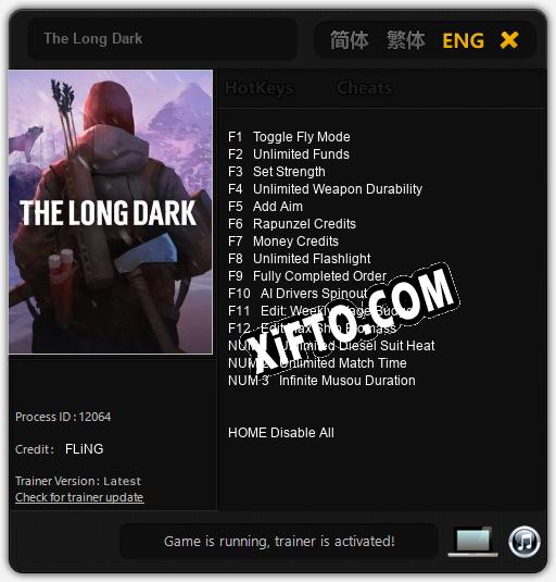 The Long Dark: Трейнер +15 [v1.2]