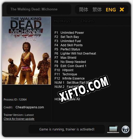 The Walking Dead: Michonne: Трейнер +14 [v1.8]