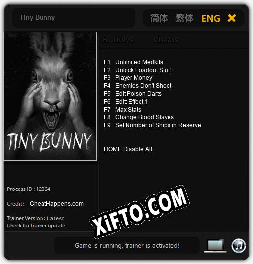 Tiny Bunny: ТРЕЙНЕР И ЧИТЫ (V1.0.29)