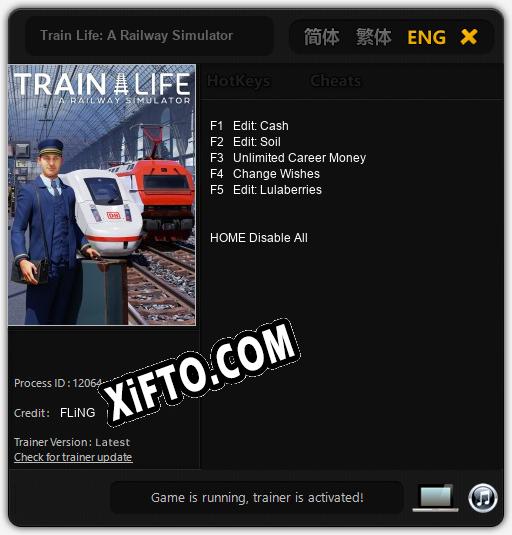 Трейнер для Train Life: A Railway Simulator [v1.0.1]