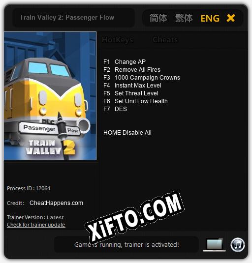 Train Valley 2: Passenger Flow: Читы, Трейнер +7 [CheatHappens.com]