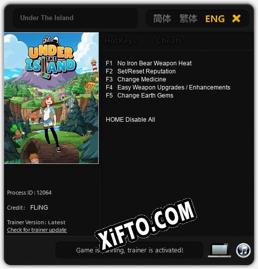 Трейнер для Under The Island [v1.0.9]