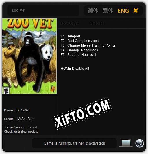 Zoo Vet: Трейнер +5 [v1.9]